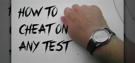 How to Cheat on Any Test « Cons :: WonderHowTo