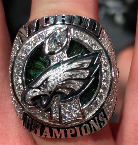 Eagles players, staff receive very big Super Bowl rings | Football ...