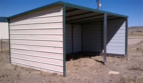 Metal Loafing Sheds