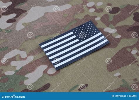 US ARMY Flag Patch on US ARMY Uniform Stock Image - Image of american, flag: 135754081