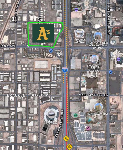 Mick Akers on Twitter: "Here’s the Vegas site the A’s entered into a ...