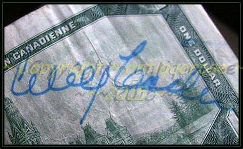 1967 CANADIAN ONE DOLLAR BILL ( with Autograph ) | Collectors Weekly