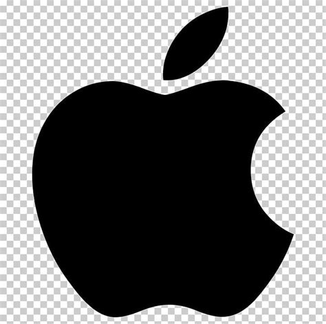 an apple logo on a transparent background