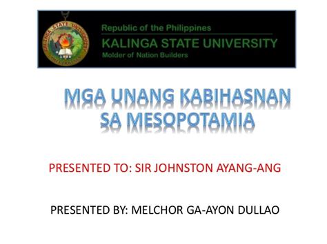 Kalinga state university