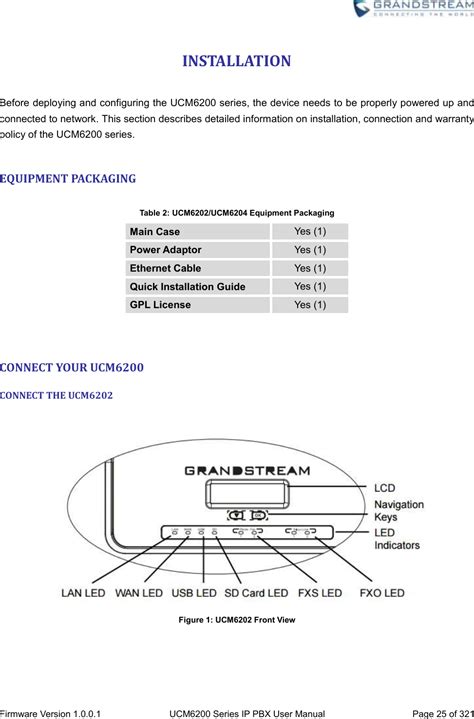 Grandstream Networks UCM6202 IP PBX User Manual