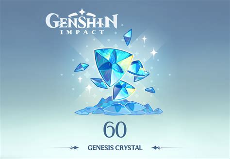 Genshin Impact - 60 Genesis Crystals Mintroute Voucher | Buy cheap on Kinguin.net