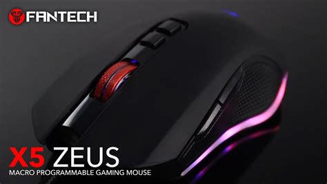 X5 ZEUS Running RGB Chroma Gaming Mouse - YouTube