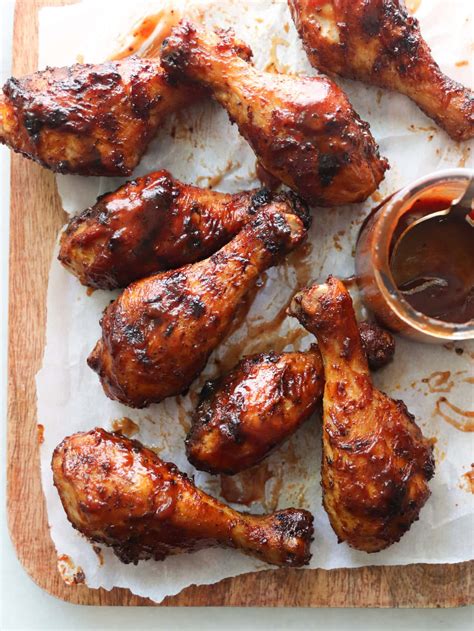 Perfectly Juicy Grilled BBQ Chicken Drumsticks - Cook At Home Mom