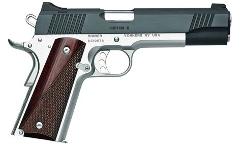 Kimber 1911 Custom II Two-Tone 45acp Pistol, (1)-8Rd Magazine, 5.0" - 3200301 - Nagel's Gun Shop ...