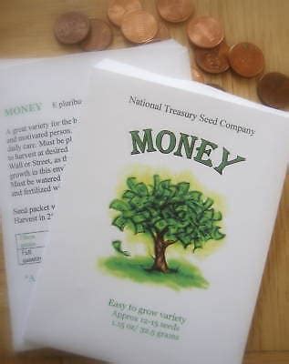 Money Tree Seeds Seed Packet Graduation Gag Gift - Etsy