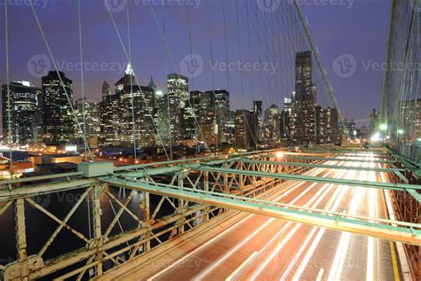 Cars on Brooklyn Bridge 825666 Stock Photo at Vecteezy