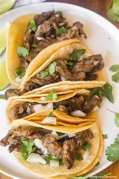 Carne Asada Street Tacos - Easy and Delicious Carne Asada! | Street taco recipe, Mexican food ...