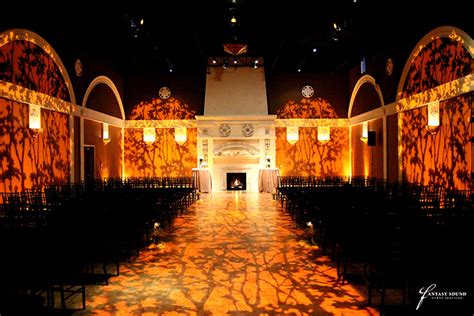 Event Lighting Inspiration: Gobo Washes | Catersource