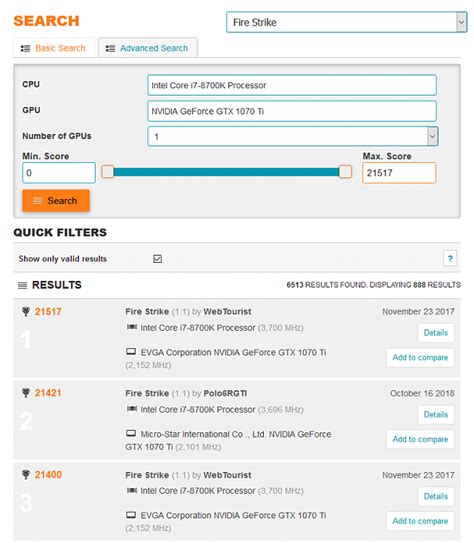 3D Mark Firestrike Benchmark - Page 88 - Windows 10 Forums