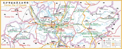 Changsha China Tourist Map - Changsha China • mappery