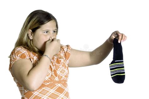 Smelly Sock stock image. Image of showing, plugging, dirty - 14180361