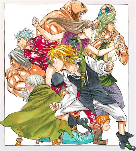 Nakaba Suzuki interview on The Seven Deadly Sins - Kodansha Comics