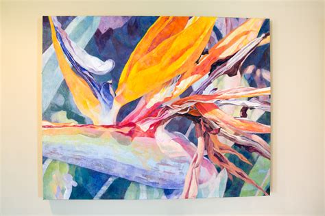 Bird of Paradise Oil Painting - 60 x 48" :: Behance