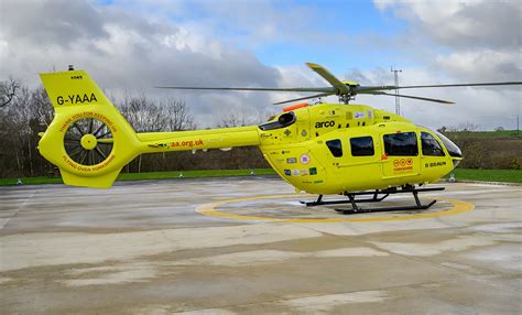 Yorkshire Air Ambulance Unveils its new helicopter G-YAAA - Yorkshire Air Ambulance