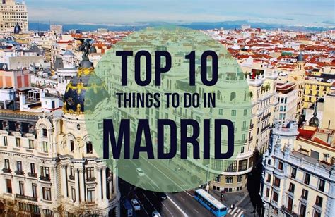 Top 10 Things to do in Madrid | Madrid spain, Spain travel, Madrid travel