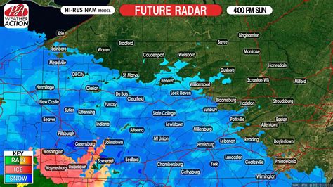 First Call Snowfall Forecast for Sunday - Monday's Significant Snowstorm in Pennsylvania - PA ...