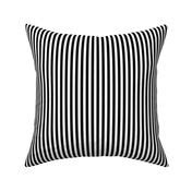 Black and White Stripes (Four to an Fabric | Spoonflower
