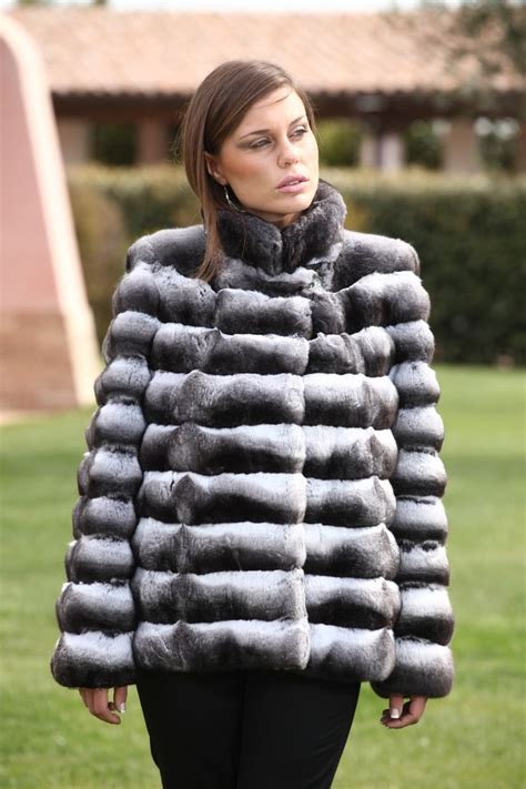 Chinchilla coat, Fur coat, Chinchilla fur