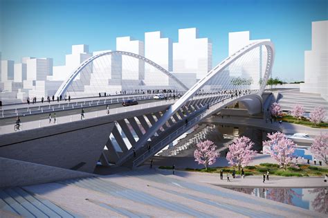 Gallery of Santiago Calatrava Designs 3 New Bridges for Huashan - 3