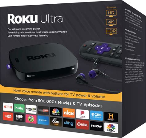 Customer Reviews: Roku Ultra Streaming Media Player Black 4660R - Best Buy