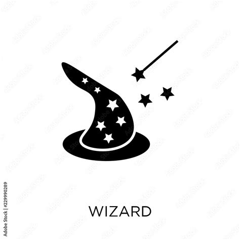 Wizard icon. Wizard symbol design from Fairy tale collection. Stock Vector | Adobe Stock