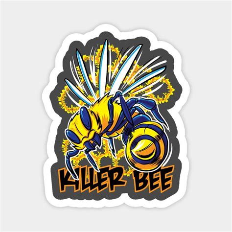 Killer Bee with sharp stinger by eshirtlabs | Bee, Killer, Stinger