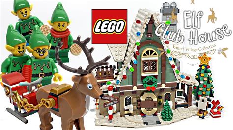 LEGO Winter Village Elf Club House review! 2020 set 10275! - Brickhubs