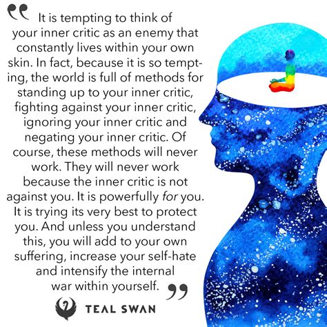 Inner Critic - Quotes - Teal Swan