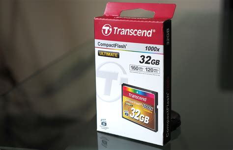 Transcend 32GB Ultimate 1000x CompactFlash Review | ePHOTOzine