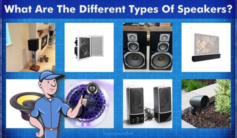 What are the different types of speakers? (Full guide with examples)