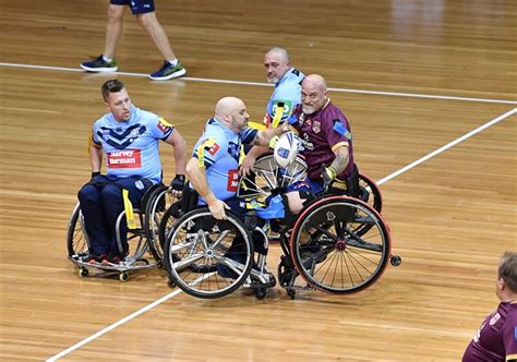 Wheelchair rugby league Origin teams named | NRL.com