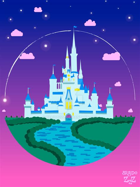 Disney Castle by BraidoZzZ on DeviantArt