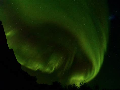 What is the color of an aurora borealis? - Escale de nuit