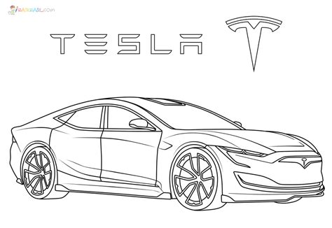 Printable Tesla Coloring Pages