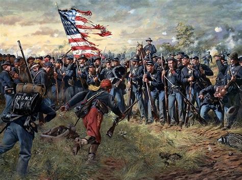 THE FIRST MINNESOTA, BATTLE OF GETTYSBURG - DON TROIANI — Horse Soldier
