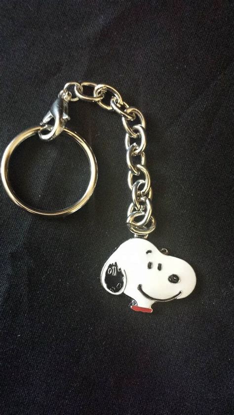 Snoopy Keychain by JewelryandStuffbyLis on Etsy