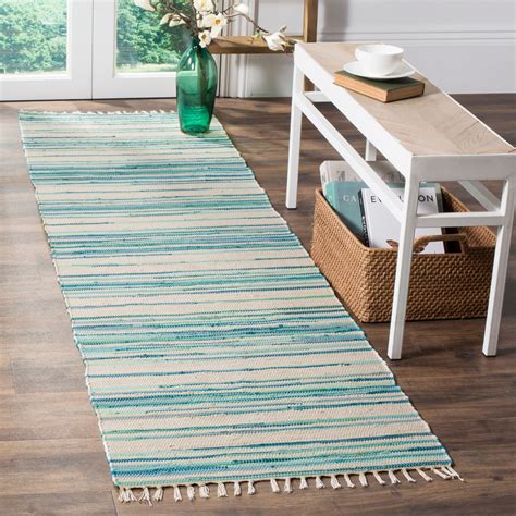 Safavieh Rag Benton Striped Area Rug or Runner - Walmart.com - Walmart.com