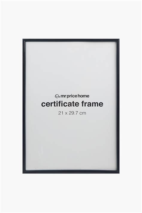 Certificate Frame A4