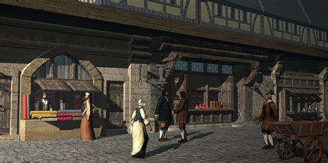 Medieval street - 3D and 2D Art - ShareCG