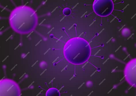 Premium Vector | Virus background