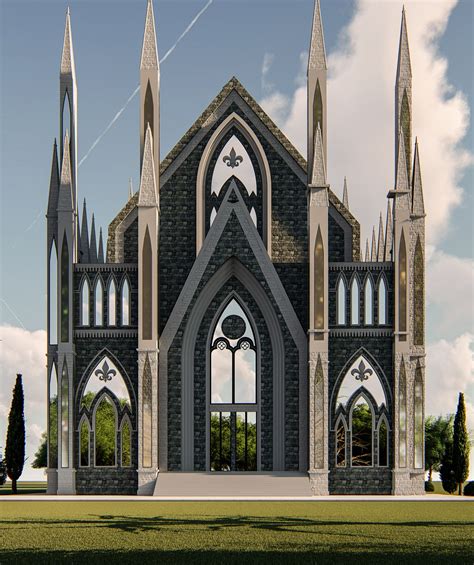 catholic church architecture design on Behance | Geometria