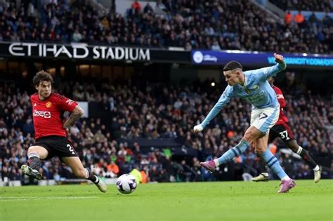 Man City player ratings vs Manchester United as Foden class and Haaland ...