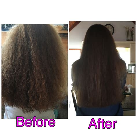 Before and after pictures of REALLY curly hair to straight hair | Hair color swatches, Curly to ...