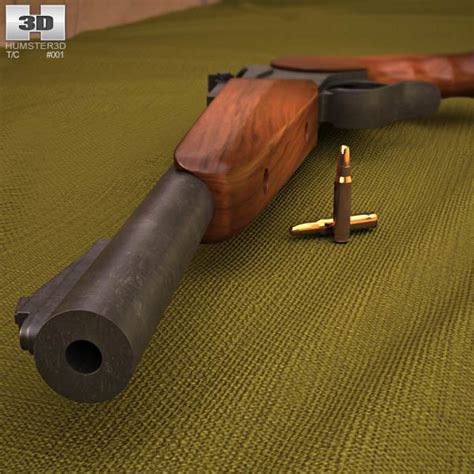 Thompson Contender G2 3D model - Weapon on Hum3D