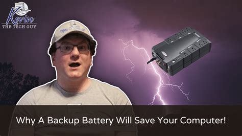 Why A Battery Backup Will Save Your Computer - Kevin The Tech Guy